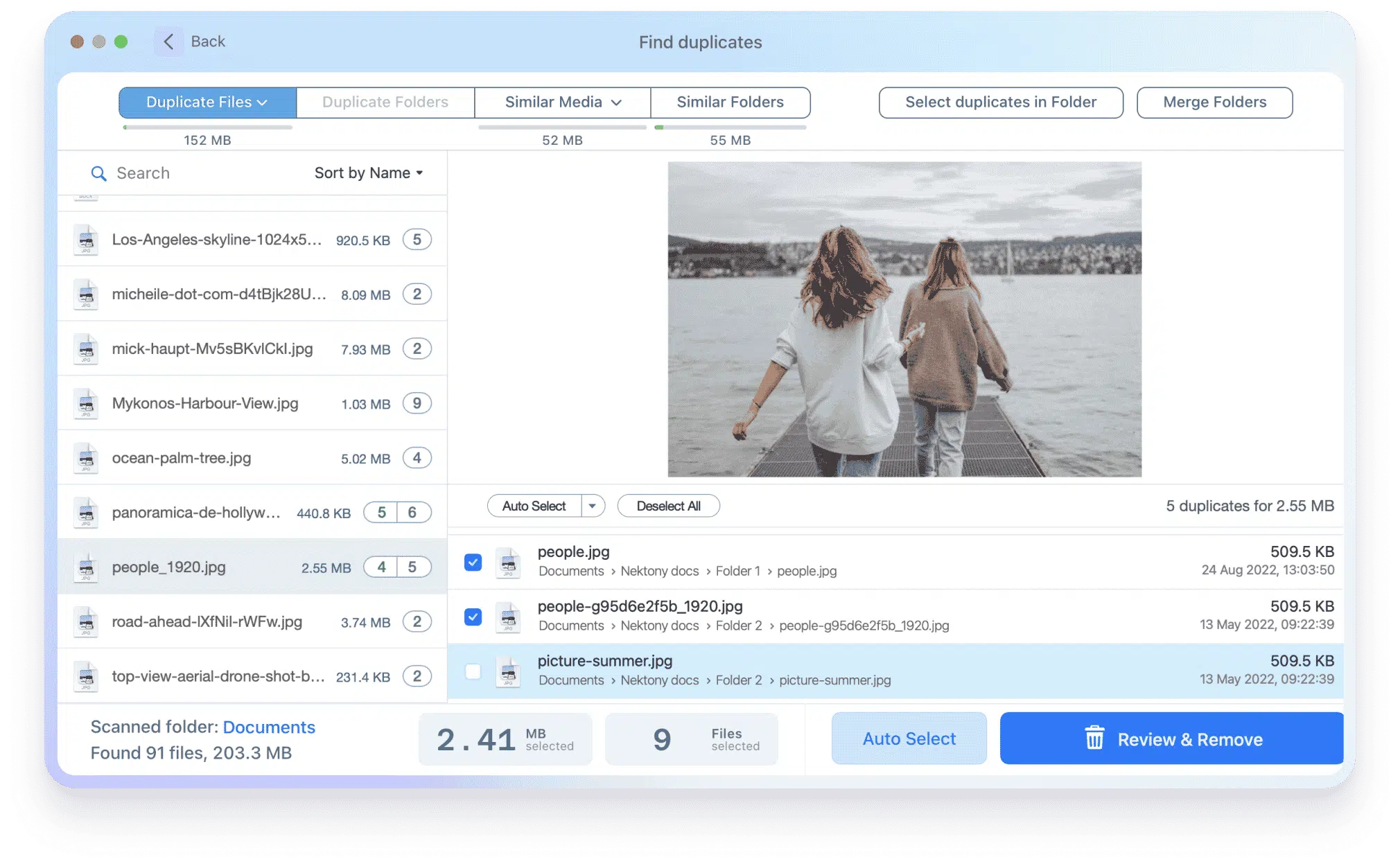 Duplicate File Finder screenshot